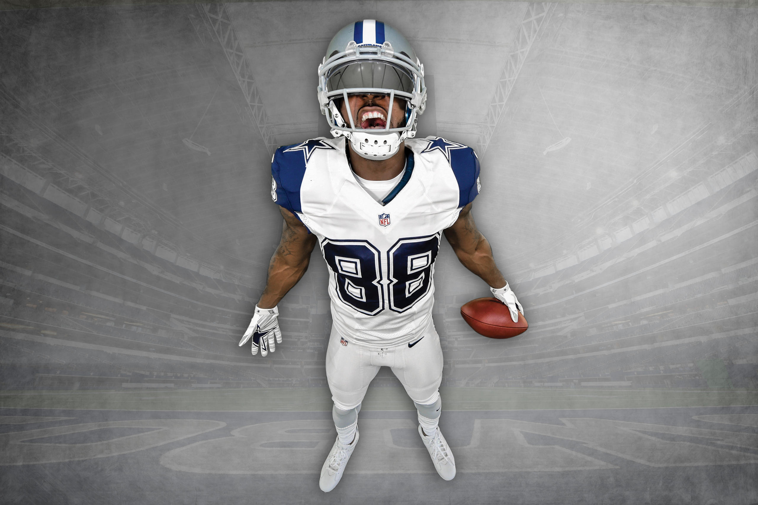 color rush dez bryant jersey